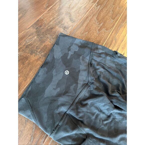 Lululemon Align High Rise Pant with Pockets 25" Heritage 365 Camo Deep Coal Mult - Picture 5 of 7